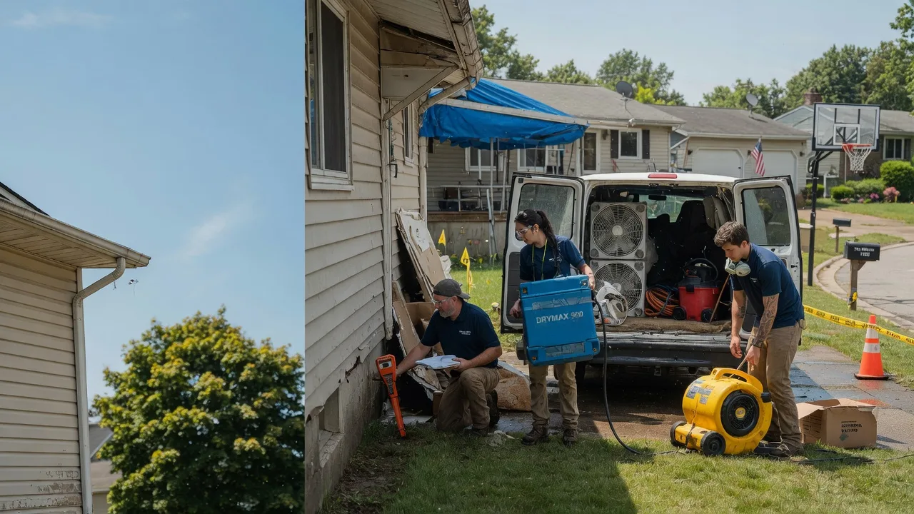 Ceiling Leak Cleanup in Bayport, MN near me